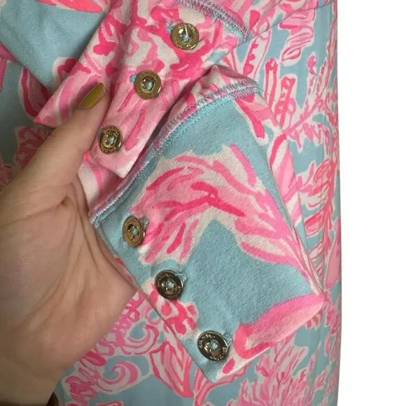 Lilly Pulitzer Midi Sophie Dress Coral Dress - Picture 6 of 9